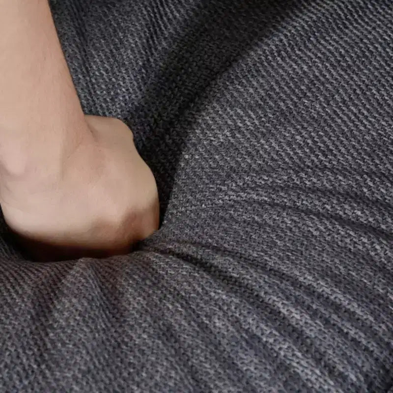 Sofá versátil de 2 plazas con 2 cojines y patas metálicas