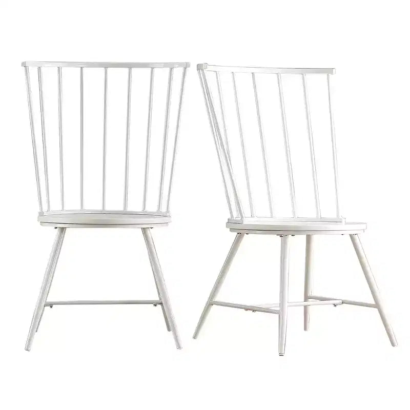 Sillas de comedor Windsor clásicas de respaldo alto