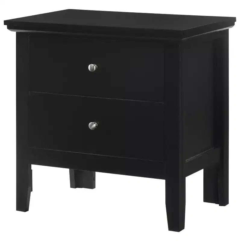 Mesa de Noche Rectangular de Madera de Cerezo para Sala y Dormitorio