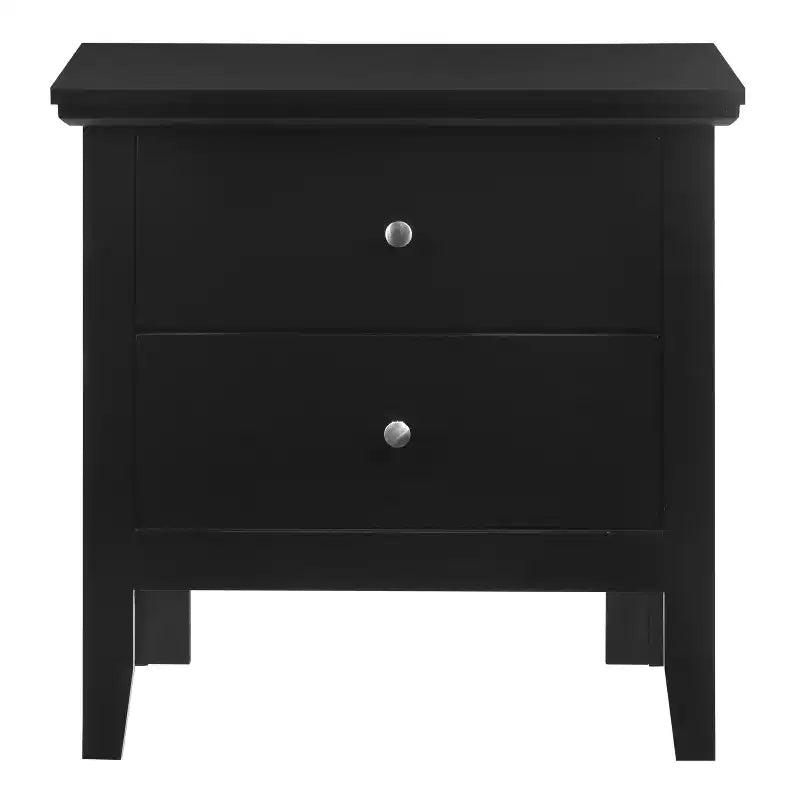 Mesa de Noche Rectangular de Madera de Cerezo para Sala y Dormitorio