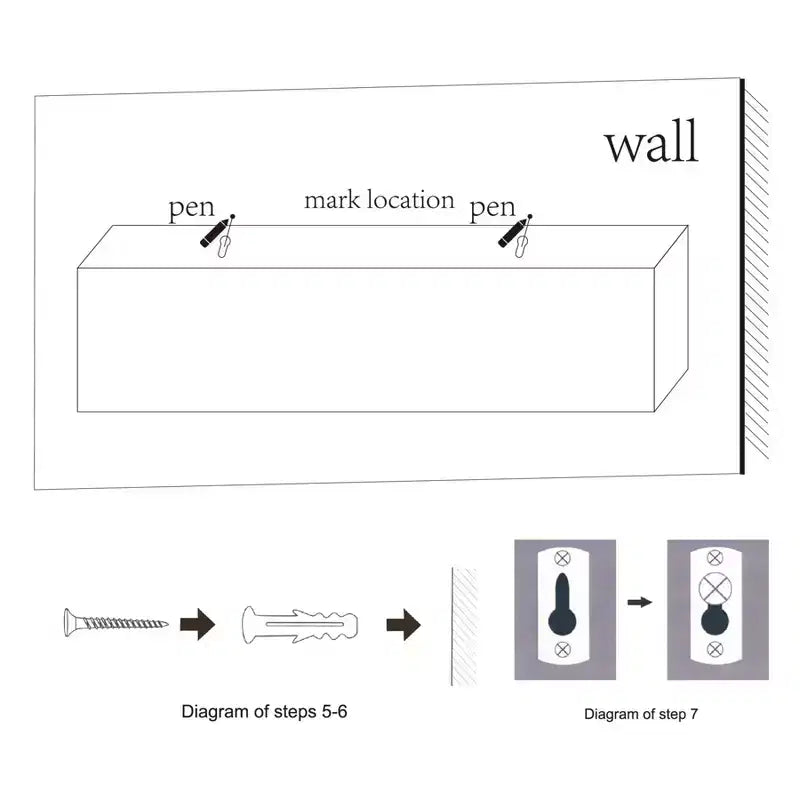 Estantes flotantes de madera para pared con soportes invisibles para baño, dormitorio, sala de estar y cocina, multicolor