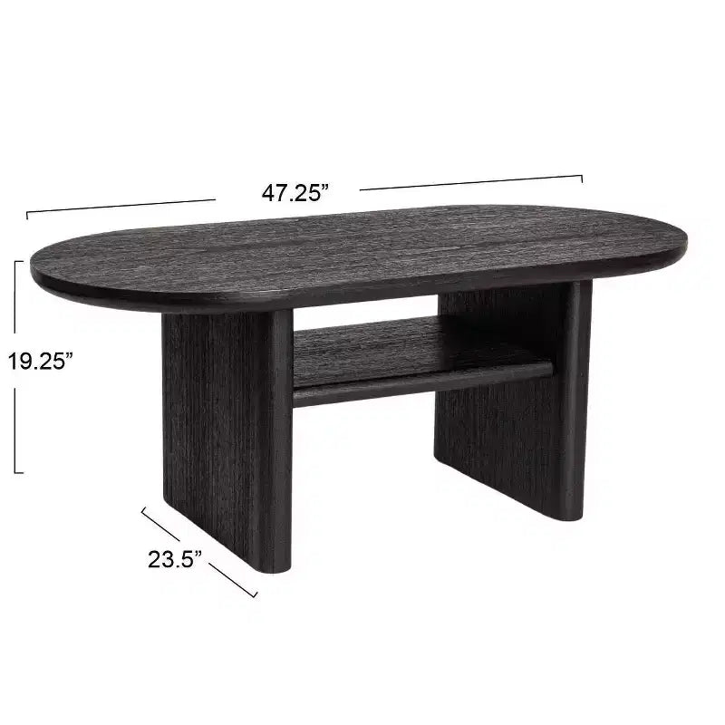 Mesa de centro Firwood negra