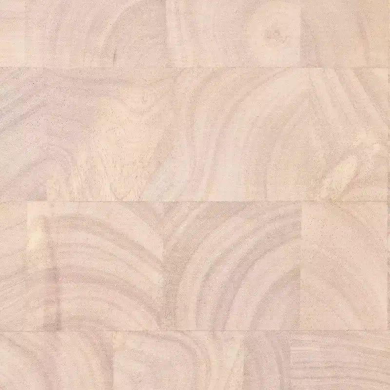Mesa auxiliar blanqueada