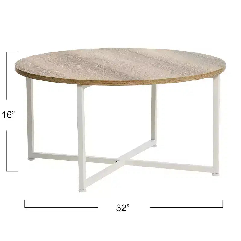 Mesa de centro redonda