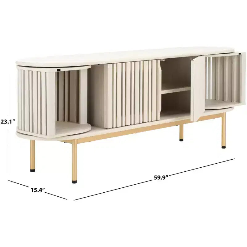 Mueble de TV de 4 puertas